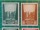 Vatican Stamps 1942 1945  Sc A22  Set Of 6  Mnh
