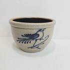 Vintage Rockdale Stoneware Bird Bowl Pottery 7 Inch X 4 Inch