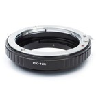 Alloy Camera Lens Ring Adapter For Pentax K Lens To For Nikon F Mount Adapter A