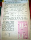  lovely Vtg 1970s Dress   Smock Sewing Pattern Bust 33 5