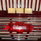 Vtg  Red Ortigara Accordion - Made In Italy     Lqqk     L 545 39