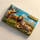 East Africa Kenya Collectible Tourist Souvenir 3d Resin Fridge Magnet Craft Gift