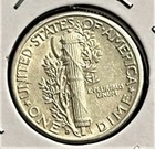 1944 D Mercury Dime  90  Silver Xf Extra Fine To Au