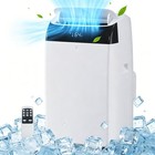 14 000 Btu Portable Air Conditioner With Dual Hose Cooling   Heating Ac Unit