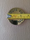 Louis Vuitton Large Display Medallion Solid Brass Approx 3oz  2 5 Inches Rare   
