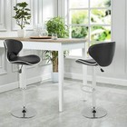 Counter Height Bar Stools Set Of 2 Barstools  Adjustable Swivel Dinning Chair