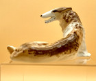 Lomonosov Porcelain Russian Wolfhound Borzoi Ussr Figurine