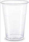 50 100pcs Clear Plastic Cups 200ml     Disposable Party Drinkware - New
