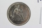 1866 Seated Liberty Dime Xf Details 6810