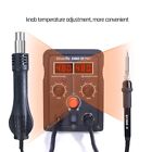 Silverflo Soldering Iron Hot Air Gun Welding Station 2 In 1 Soldering Tool Kit