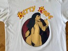 Vintage 90s Betty Page Bare Bottom White T-shirt Size Large Sexy Pin-up Rare Tee