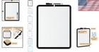Portable 14    X 11    Eco-friendly Dry Erase Board With Magnetic Surface And Marker