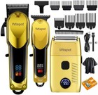 Wahl Professional Hair Cut Machine Barber Salon Cutting Trimmer Clipper Kit Set