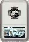 2003-w Proof Platinum Eagle 1 4 Oz Brown Label Ngc Pf70