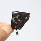 Sericho Pallasite Meteorite Pendant olivine Meteorite Necklace from Kenya B3133