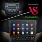 10 1   Android 12 Car Stereo Radio Gps No Dvd Player For Honda Accord 2003-2007