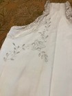 French Vintage Early 1900 s  White Cotton Nightgown Lingerie