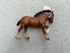 Vintage Breyer Horse Paddock Pal Little Bits  9025 Bay Clydesdale Draft Shire