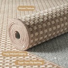 2x6 Ft Kitchen Runner Rug Mat Non Slip Boho Woven Hallway Runner Washable 