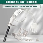 Upgraded 903110 903110a Furnace Hot Surface Ignitors 632504 With Plug Round