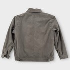 Vintage Fremont Hotel Work Jacket Mens M Casino Las Vegas Gray Dad Zip Up New