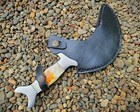 Large Boline Sickle  Crescent Moon Wiccan Ritual Knife  Athame  Altar Supplies
