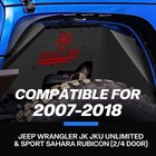 4pcs Front   Rear Inner Fender Liners For 2007-2018 Jeep Wrangler Jk   Jku New