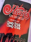 Heart 2024 Royal Flush Tour  Commemorative All Access Backstage Pass   Lanyard