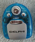 New Delphi Fm Scanner Radio Torch Earphone Lamp Range Fm 88mhz-108mhz Blue