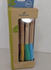 New Avanchy Modern-baby Bamboo And Silicone Baby Spoon Set 5-pack For Weaning Us
