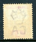 Leeward Islands 1902 British Kevii 1d Violet   Carmine Sc  21 Vfu R909                