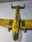 Large Vintage Marx Windup Airplane  Tin Litho Wwii Fighter Bomber