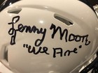Lenny Moore    we Are    Signed Autograph Autographed Penn State Mini Helmet Jsa Coa