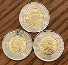 2025 Canada Daphne Odjig  2 Unc Toonies  2024 Inuit   Rcaf Sets - 3 Coins