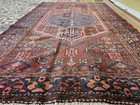 4 2x6 8 Antique Fine Caucasian Serapi Heriz Vintage Ushak Kazak Rug