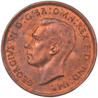 1943 George Vi Australia Bronze Half Penny Msrb