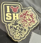 Shanghai Disney Store Exclusive I Love S H Mickey Icon Pin Mint  