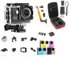 Waterproof 4k 1080p Ultra Hd Sport Action Camera Dvr Camcorder 32g Card Case