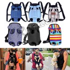 Pet Cat Dog Carrier Backpack Adjustable Pet Front Carrier Legs Out Travel Bag