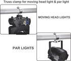20pcs Stage Par Light Aluminum Alloy Truss O-clamp Heavy Duty Clamps Hook