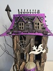 Halloween Metal Haunted House Pumpkins Ghost Tea Light Votive Candle Holder 19 