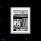 Old Vintage Photo Trio Women Outside House Shadow Original Snapshot Picture