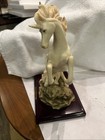 Vintage Crosa 1993 Ruby Collection Resin Unicorn  Statue Figurine