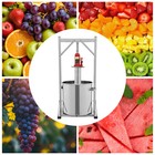 Stainless Steel Hydraulic Jack Press Extractor  Stainless Steel Fruit Wine Press