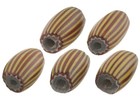 Rare African Trade Beads Antique 4 Layers Brick Chevron Old Venetian Drawn Glass