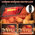 Heat Lamp For Chicken Chicks 250w Adjustable Chicken Coop Heater For Poultry Pet