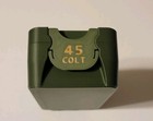 45 Colt Ammo Box Snap Lock 50 Rd 3d Printed Storage Olive Green Gold Pla