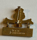 Vintage 1984 Olympic Games  Mascot Sam The Eagle  Badge Los Angeles La 1984