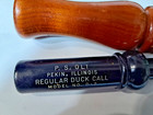 Vintage P s  Olt Regular Duck Call Model D-2 Pekin Illinois Nice   1 Unmarked