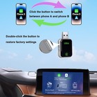 Wireless Carplay Adapter For Iphone Plug   Play Wired To Wireless Carplay Dongle